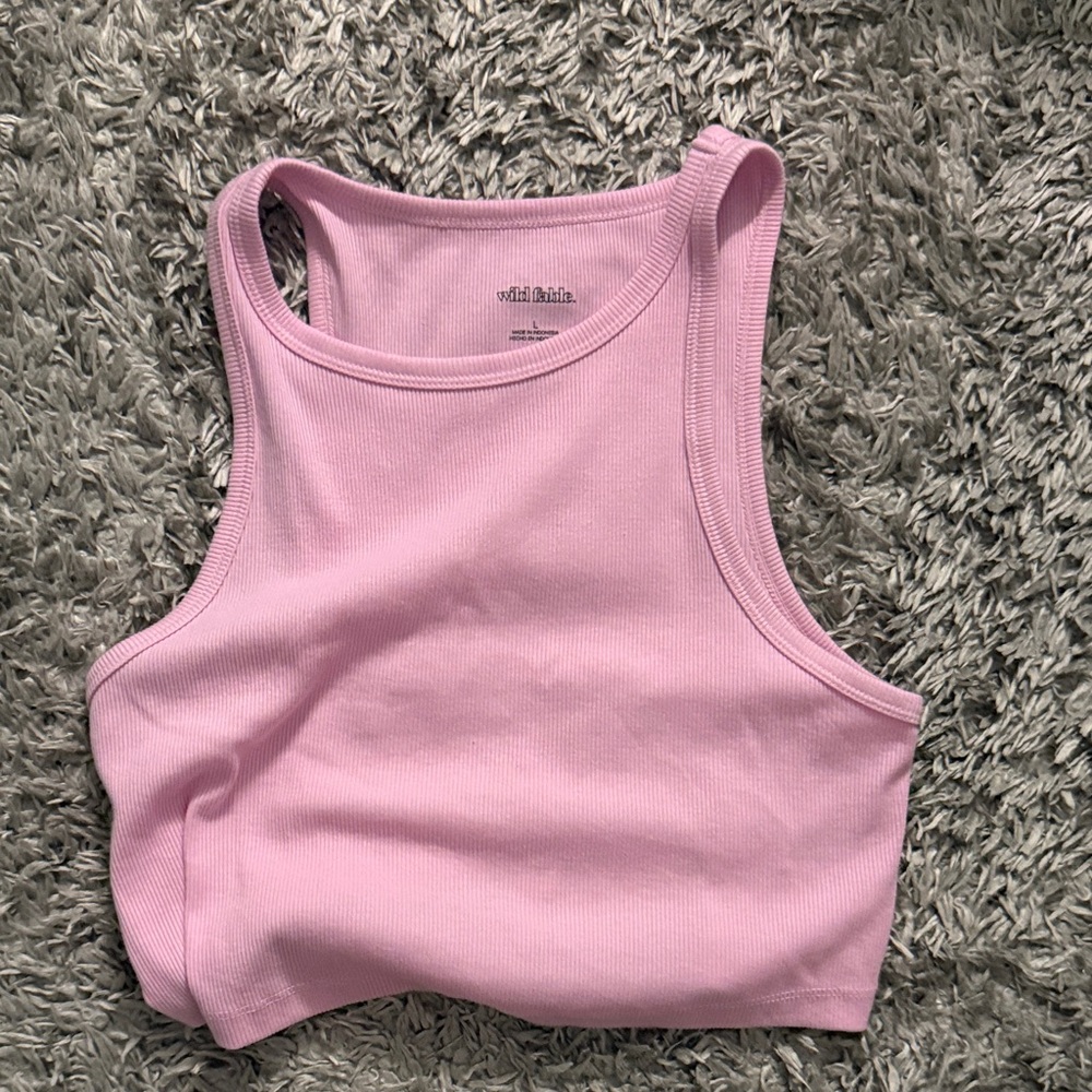 Wild Fable Light Pink Sleeveless Top